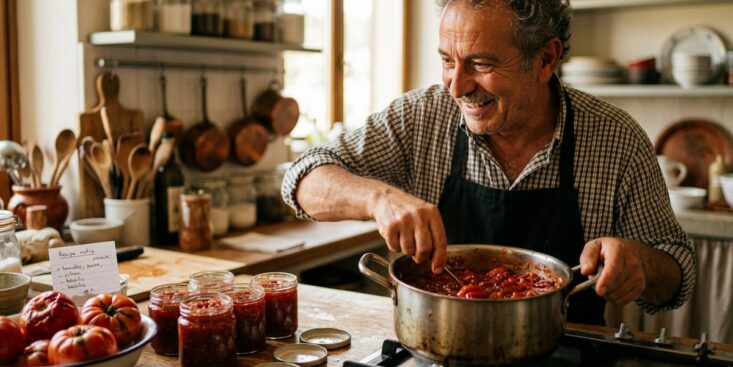 SoonNight - Ce chef italien transforme les tomates trop mûres en confiture, recette facile en 30 min