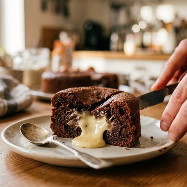 SoonNight - Ce gâteau au chocolat cache un cœur de chocolat blanc fondant prêt en 22 minutes