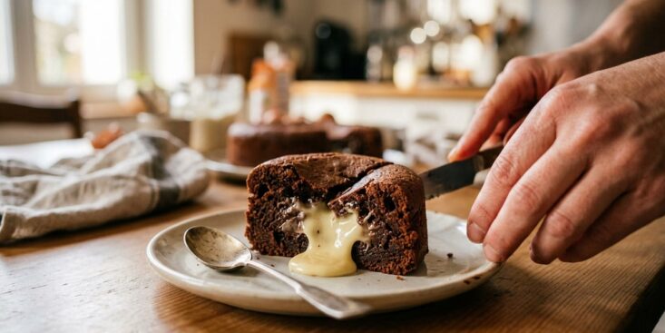 SoonNight - Ce gâteau au chocolat cache un cœur de chocolat blanc fondant prêt en 22 minutes