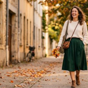 SoonNight - Cette jupe Kiabi à 20€ camoufle le ventre et devient la star de l'automne