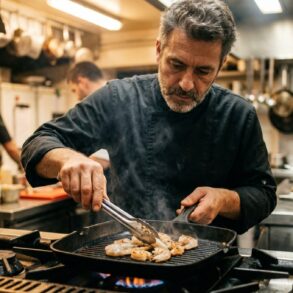 SoonNight - « L'huile est interdite » : la méthode d'un chef étoilé pour des crevettes grillées