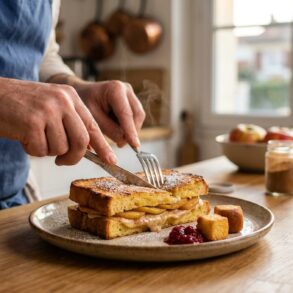 SoonNight - Philippe Etchebest twiste le croque-monsieur en version sucrée façon souvenirs d'enfance