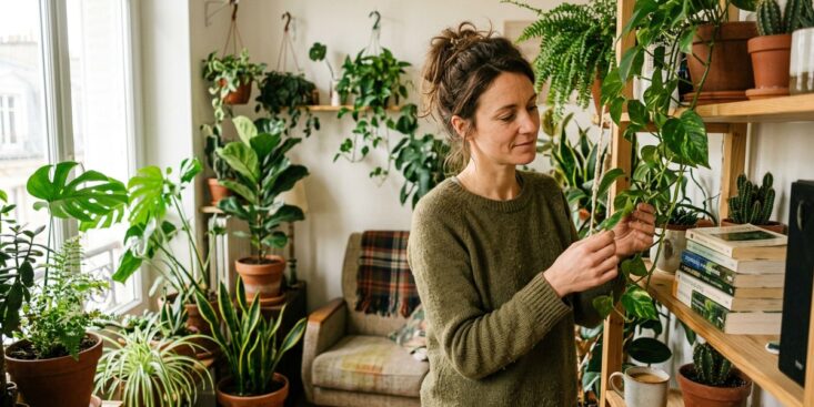 SoonNight - Ce que votre salon rempli de plantes révèle vraiment de votre profil psychologique
