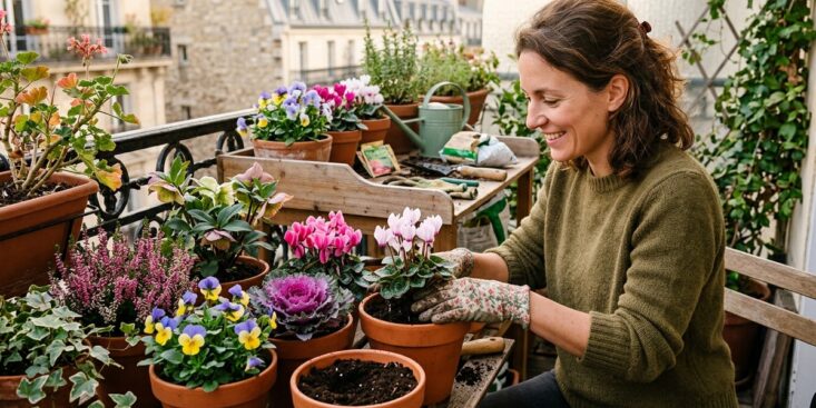 SoonNight - Ces 7 plantes à mettre en pot en septembre gardent le balcon fleuri tout l'hiver