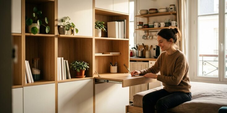 SoonNight - Ce meuble modulaire change tout dans les petits appartements dès 2026