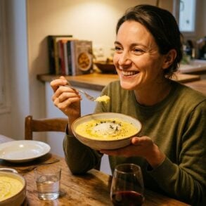 SoonNight - Cette recette facile de polenta crémeuse au parmesan détrône les pâtes à la rentrée
