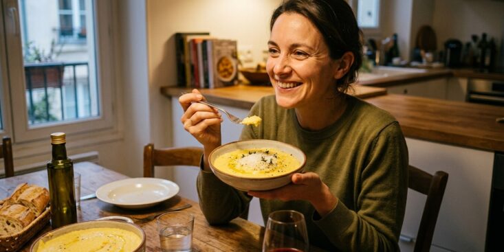 SoonNight - Cette recette facile de polenta crémeuse au parmesan détrône les pâtes à la rentrée
