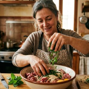 SoonNight - Cette cuisinière de Saragosse glisse cet ingrédient inattendu dans ses boulettes de viande