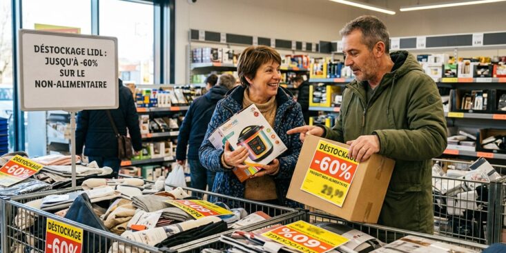 SoonNight - Deux nouveaux magasins de déstockage Lidl ouvrent en France avec 30 à 60% de remise