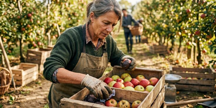 SoonNight - Ce geste des producteurs sur une pomme du fond du cageot sauve toute la récolte