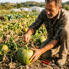 SoonNight - Les maraîchers ignorent la couleur des courges et vérifient ce détail avant de couper