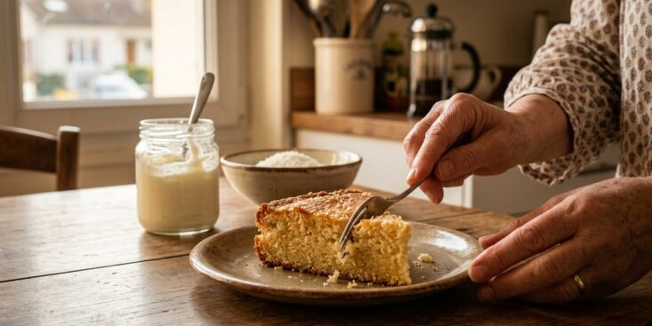 SoonNight - Ce moelleux à la coco sans beurre reste fondant 4 jours grâce à 2 ingrédients malins
