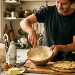 SoonNight - Philippe Etchebest signe une recette de crêpes rapide en 10 minutes, ce geste change tout