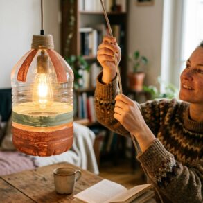 SoonNight - Cette bouteille en plastique devient une suspension déco pour moins de 15€