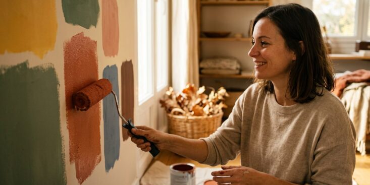 SoonNight - Airbnb dévoile 6 couleurs inspirées des régions pour repeindre son intérieur cet automne