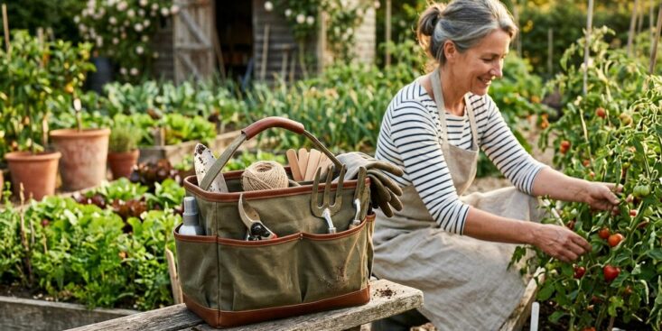 Soonnight - Ce caddy de jardinage portable met fin aux allers-retours et aux outils perdus au potager