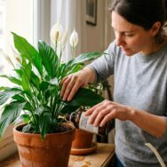Soonnight - Ces deux gestes de 5 minutes suffisent à relancer la floraison de votre lys de la paix