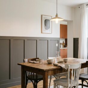 Soonnight - Ils transforment leur salle à manger datée avec un DIY mural à 340 € sans changer un seul meuble