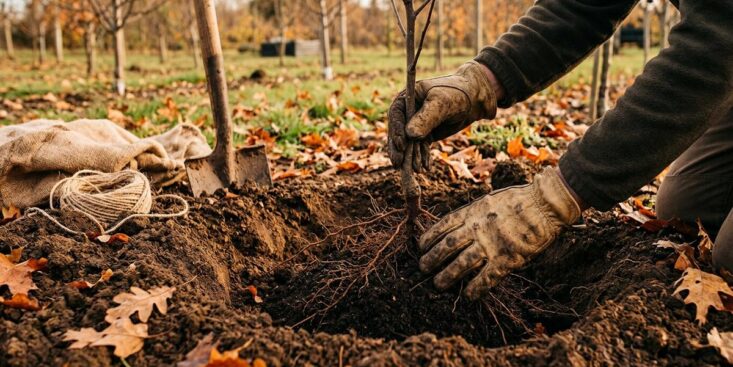 Soonnight - Le conseil d'un pépiniériste pour planter son pommier à l'automne et éviter l'échec du printemps