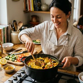Soonnight - Cette recette antillaise de colombo de poisson parfumée aux épices se prépare en 30 minutes