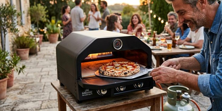 Soonnight - Ce four à pizza Lidl Grillmeister XL à 179 € monte à 450 °C pour rivaliser avec les modèles pros