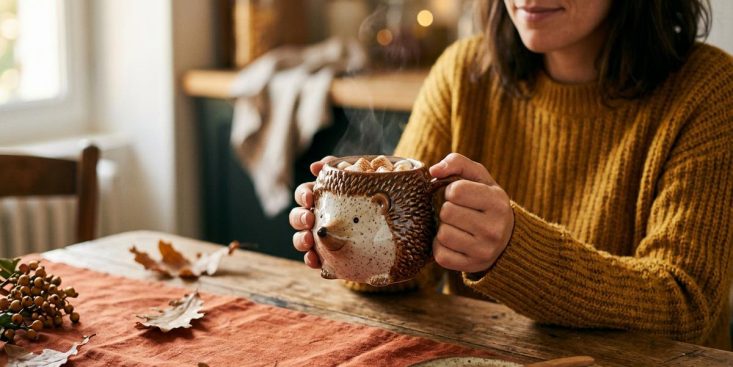 Soonnight - Ce mug hérisson Maisons du Monde à 5,99€ en grès est la plus adorable nouveauté déco de cet automne
